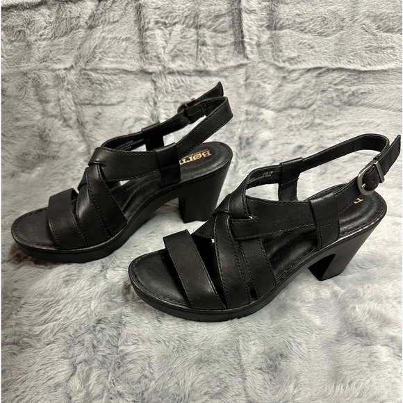 Born Ervin Sandals - Size 7 - Black - Gently Worn - Picture 3 of 8